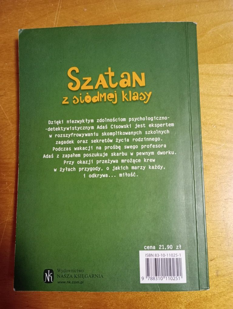 Szatan z siódmej klasy Kornel Makuszyński