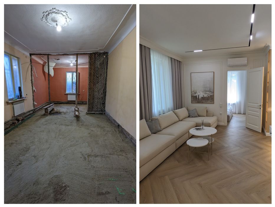 Отделочные, малярные работы. Сантехника. Электрика.