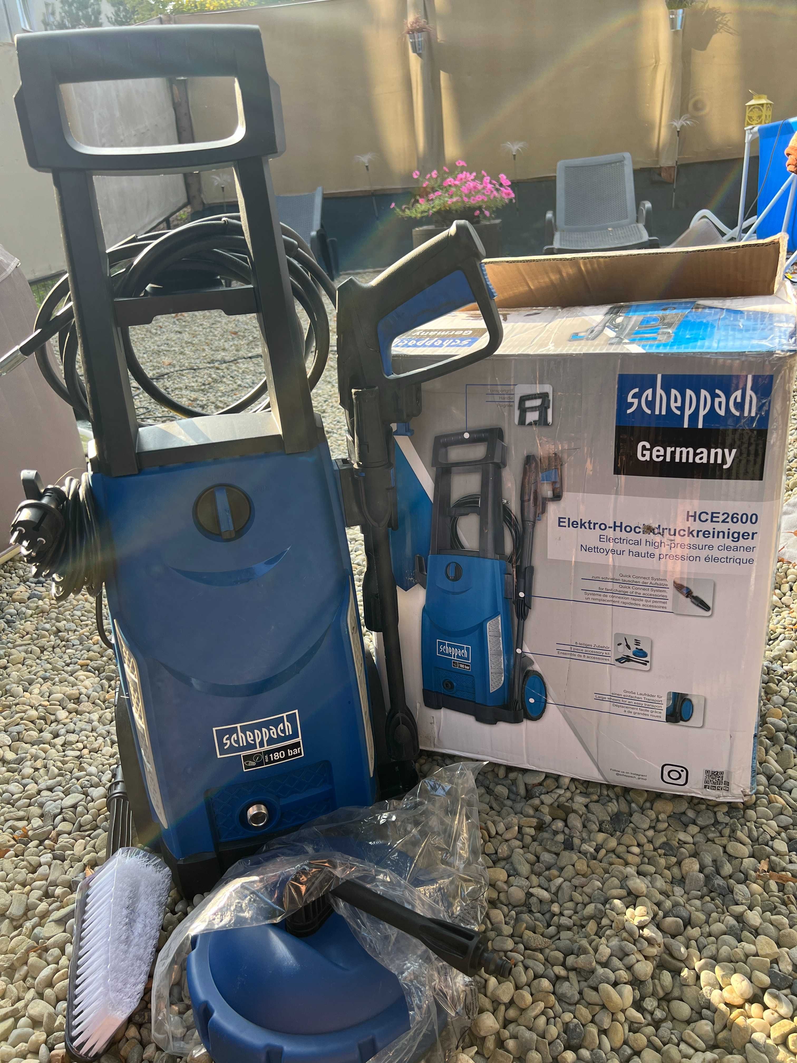 Myjka ciśnieniowa Scheppach HCE2600, 180 BAR 2400 W