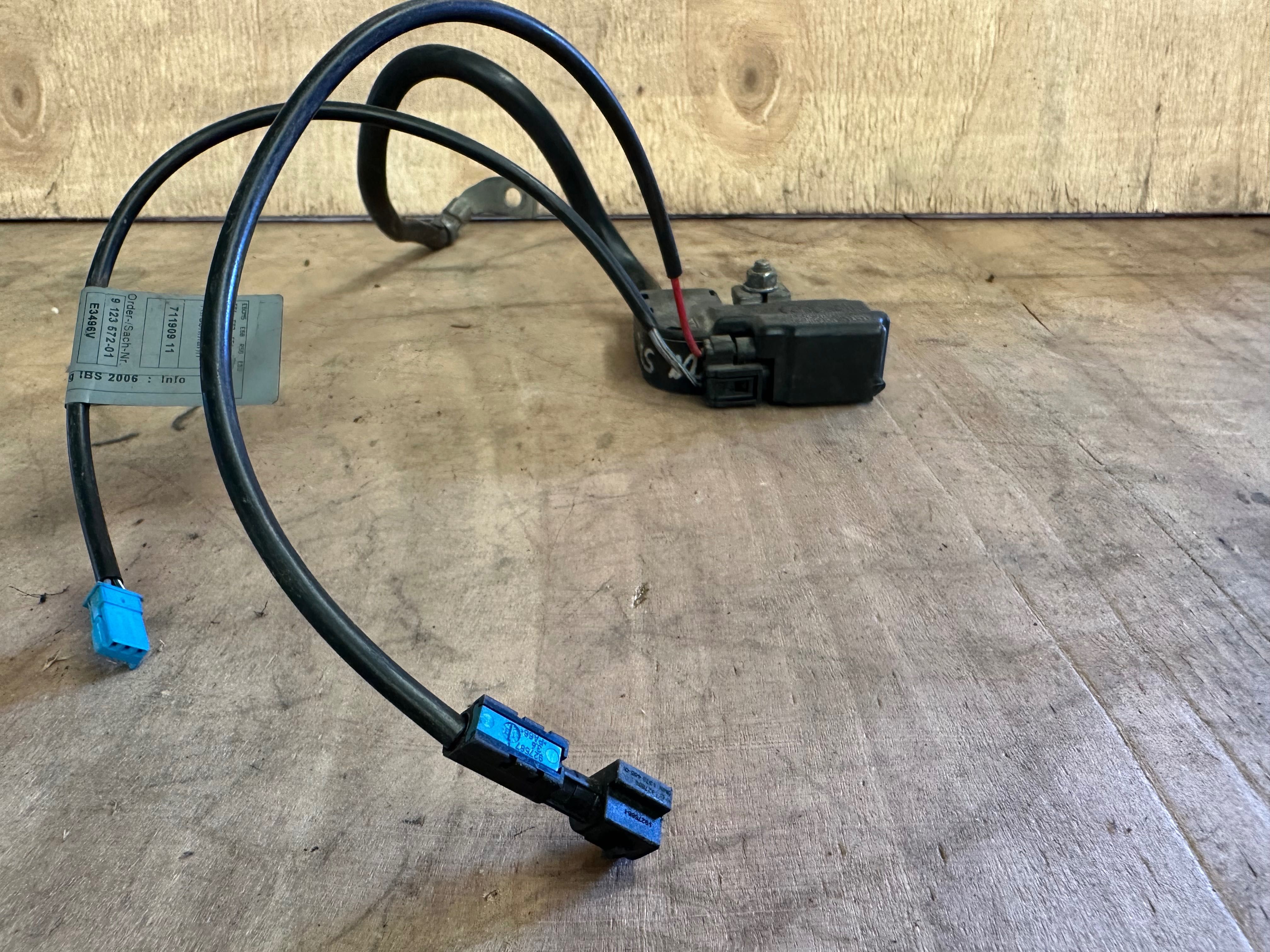 Sensor IBS Cabo Negativo da Bateria BMW E60 E61 520D 525D 530D