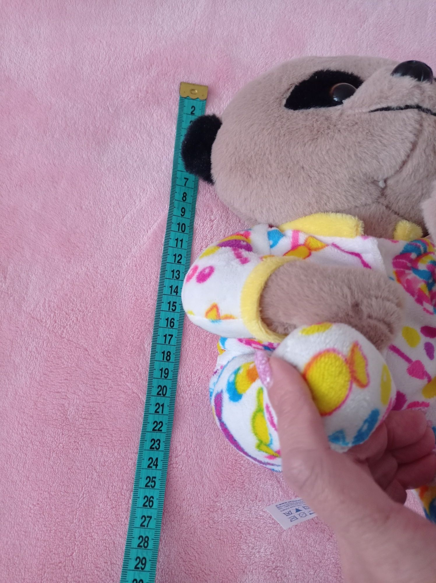Новая! Мягкая игрушка Кукла Сурикат Олег в пижаме Paws