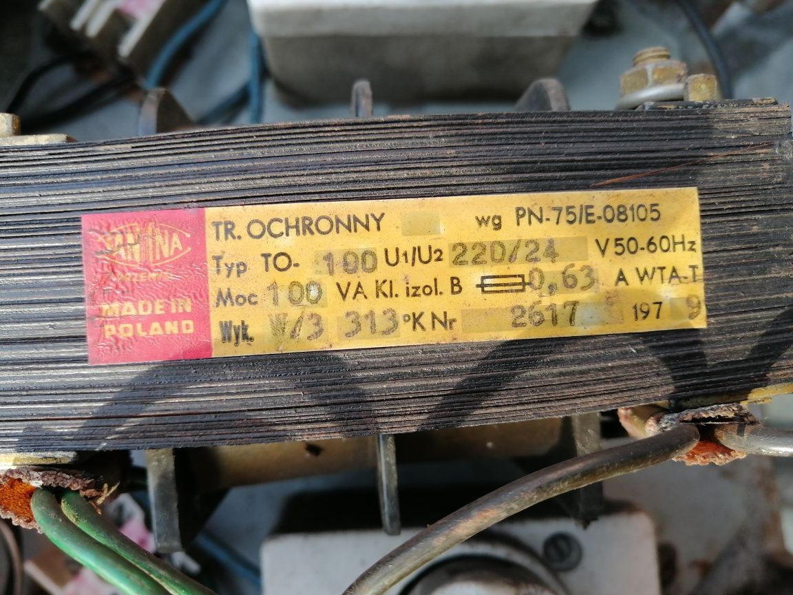 Transformator w obudowie TO-100 230V-24V 100VA