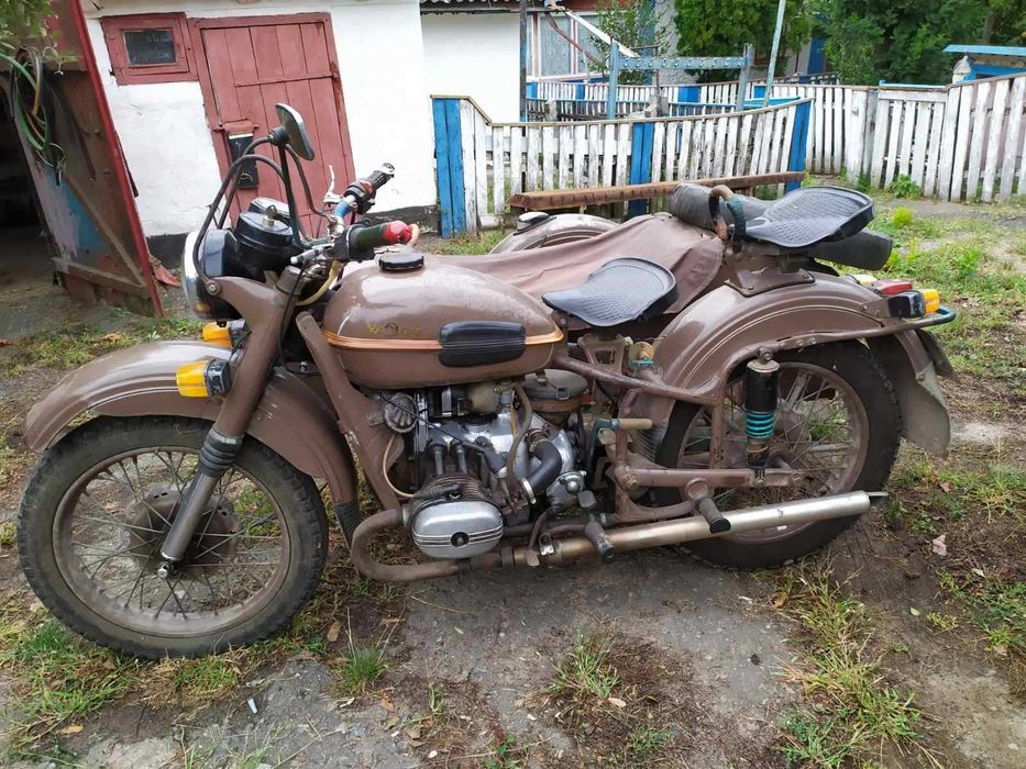 Мотоцикл УРАЛ М-67,  12 вольтовий 76 рік, 1 власник з документами