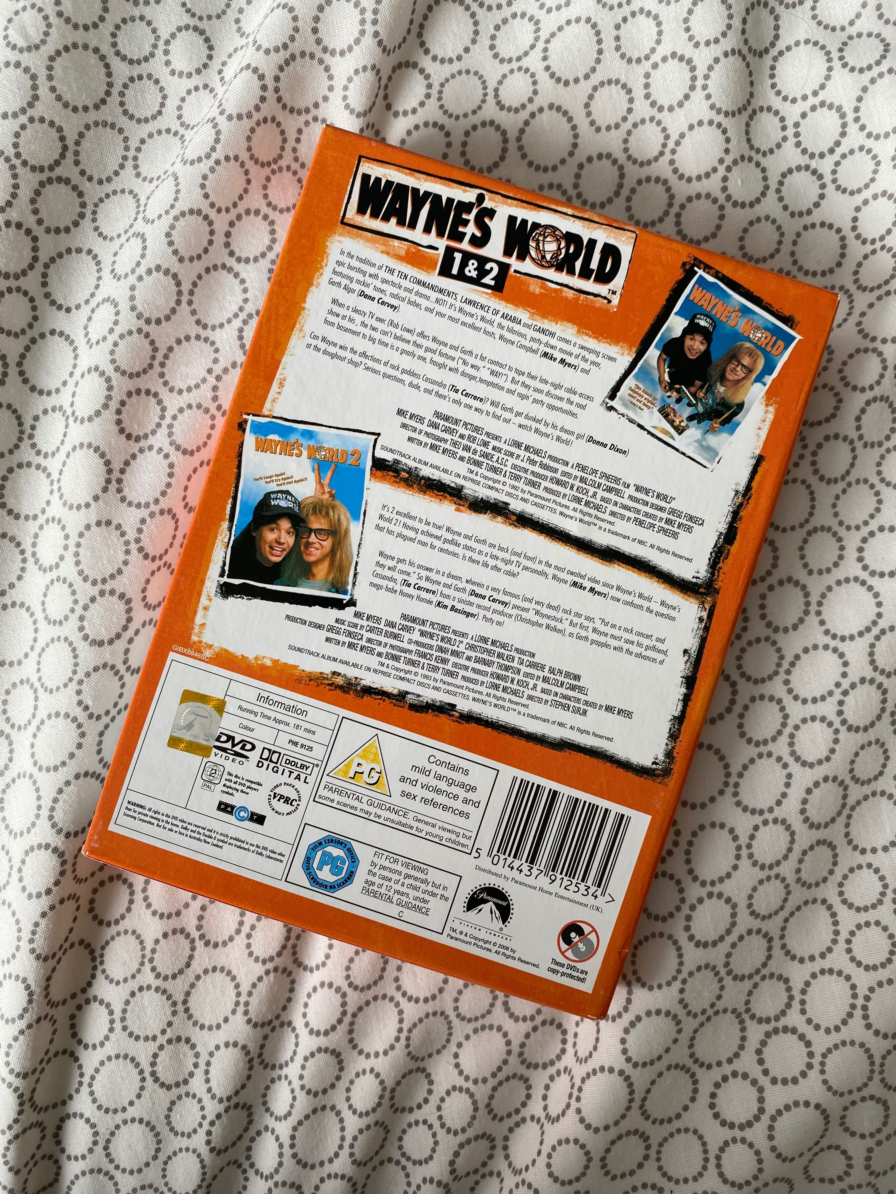 Świat Wayne'a 1&2 / Wayne's World 1&2 DVD