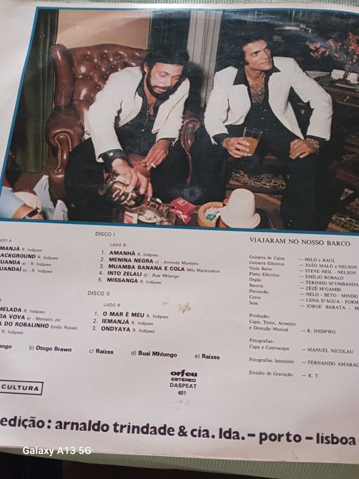 Discos de vinil antigos