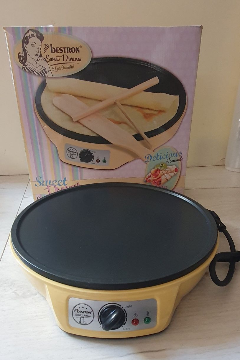 Bestron Crepes Maker, Urządzenie do robienia naleśników