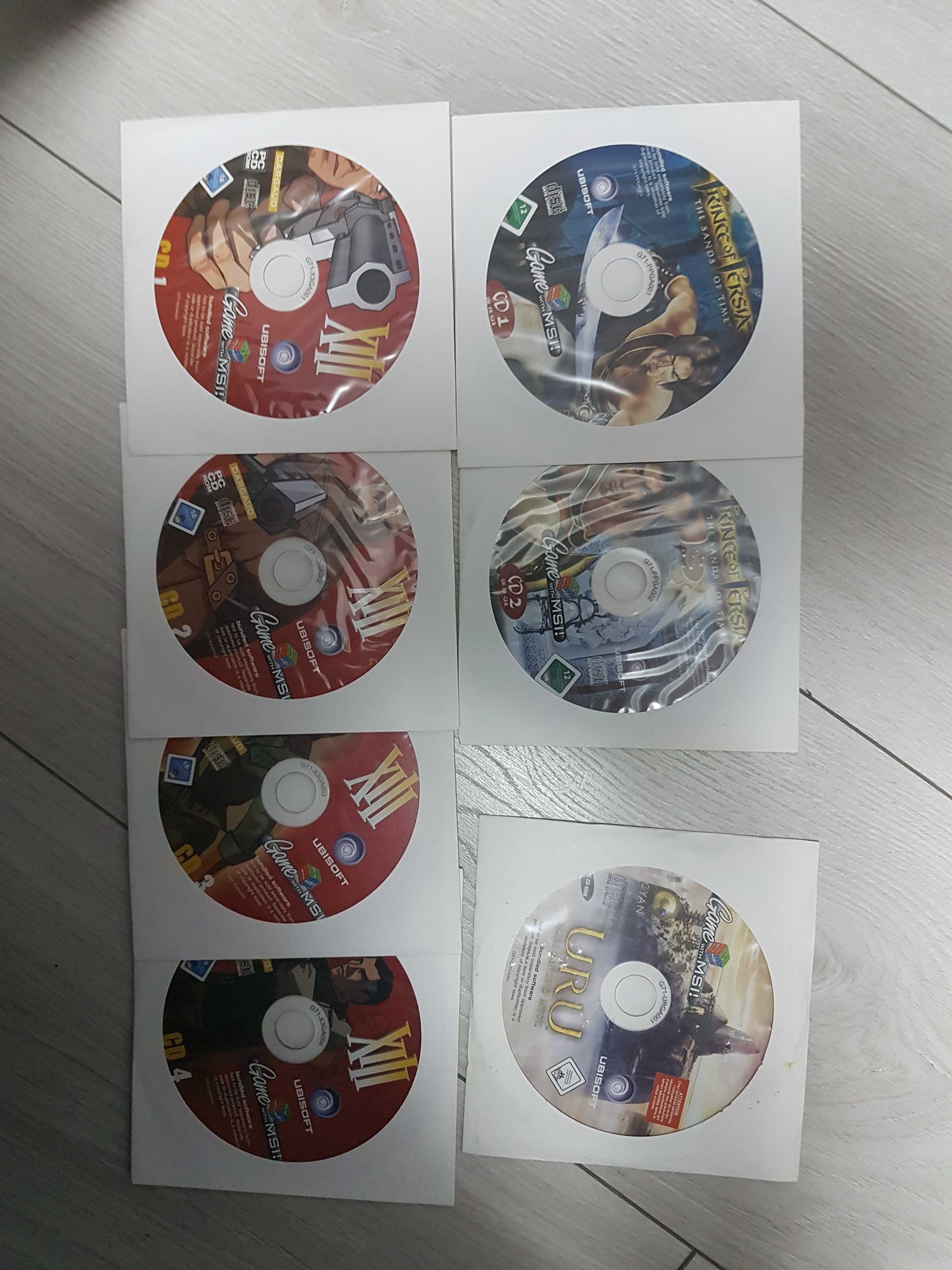 Gry na PC CD-ROM 3 sztuki