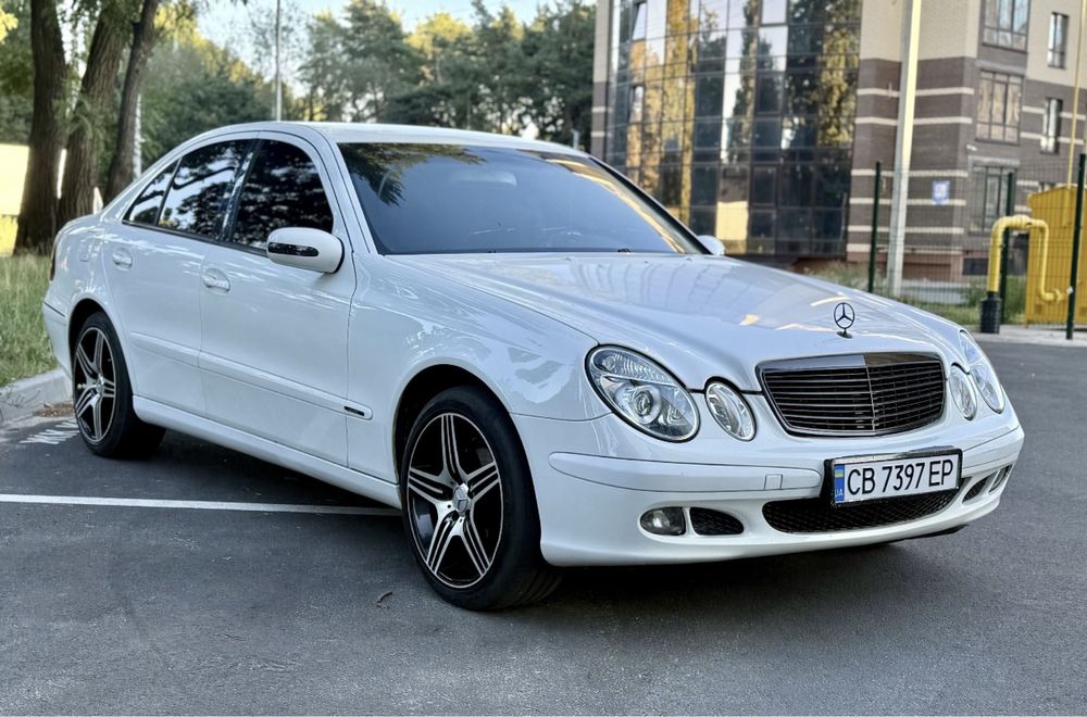 Mercedes Benz w211 турбо дизель e200 2.2 cdi механіка