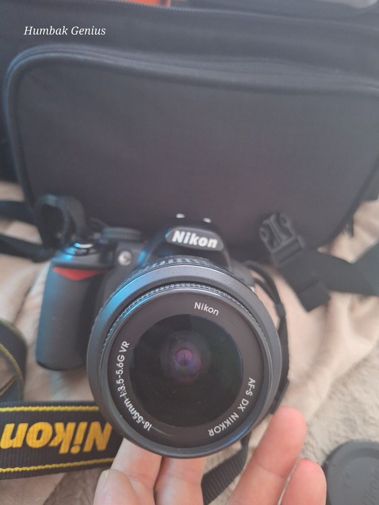 Lustrzanka Nikon D3100 DX VR obiektyw AF-S Nikkor 18-55 mm