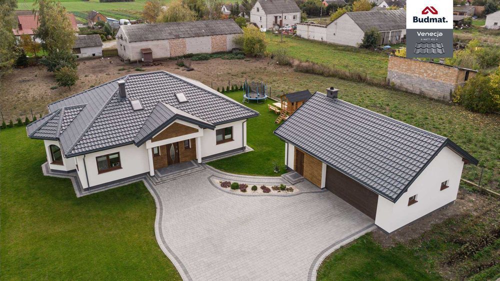 Venecja D-MATT PLUS 9005 Budmat Blachodachówka modułowa