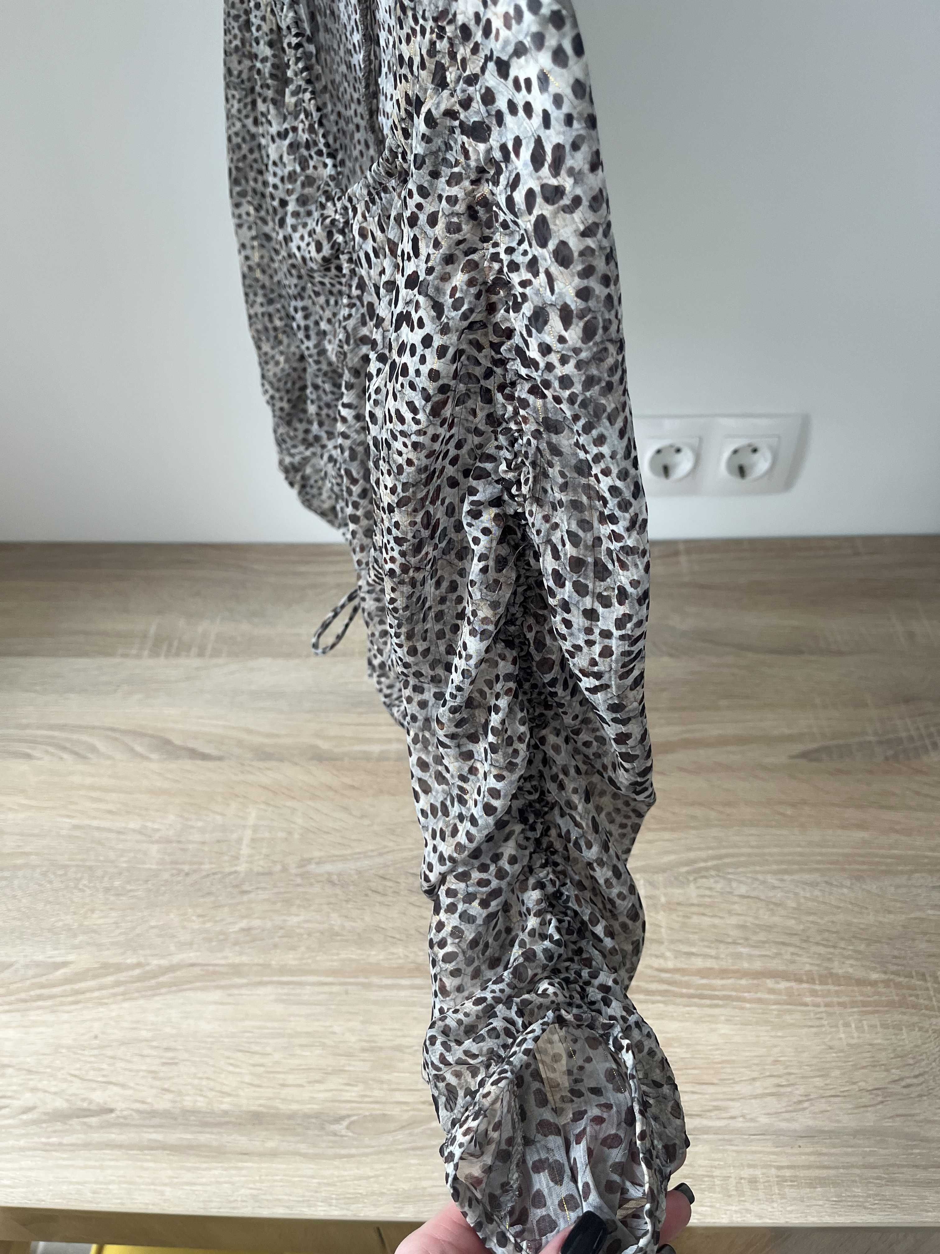 Блуза / топ Zara, леопардовий принт