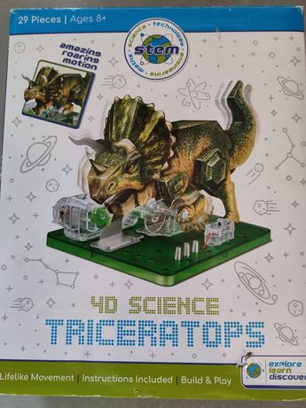 Model interaktywny Triceratops 4D STEM