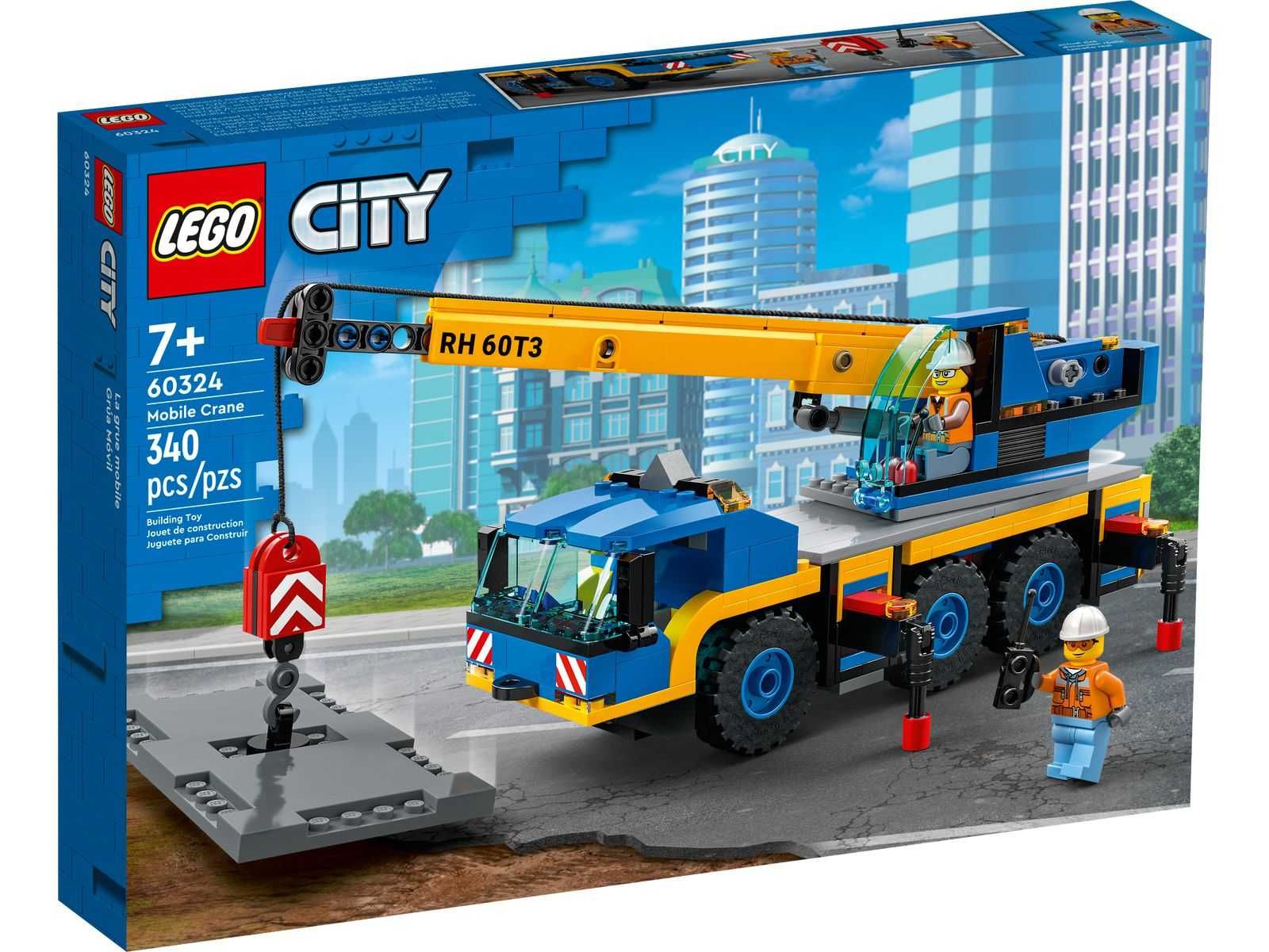 LEGO 60324 City - Żuraw samochodowy