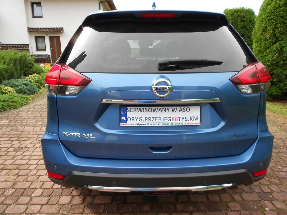 Nissan X-Trail 2021 r, salon PL,serwis w ASO,oryg. przebieg 86 tys. km