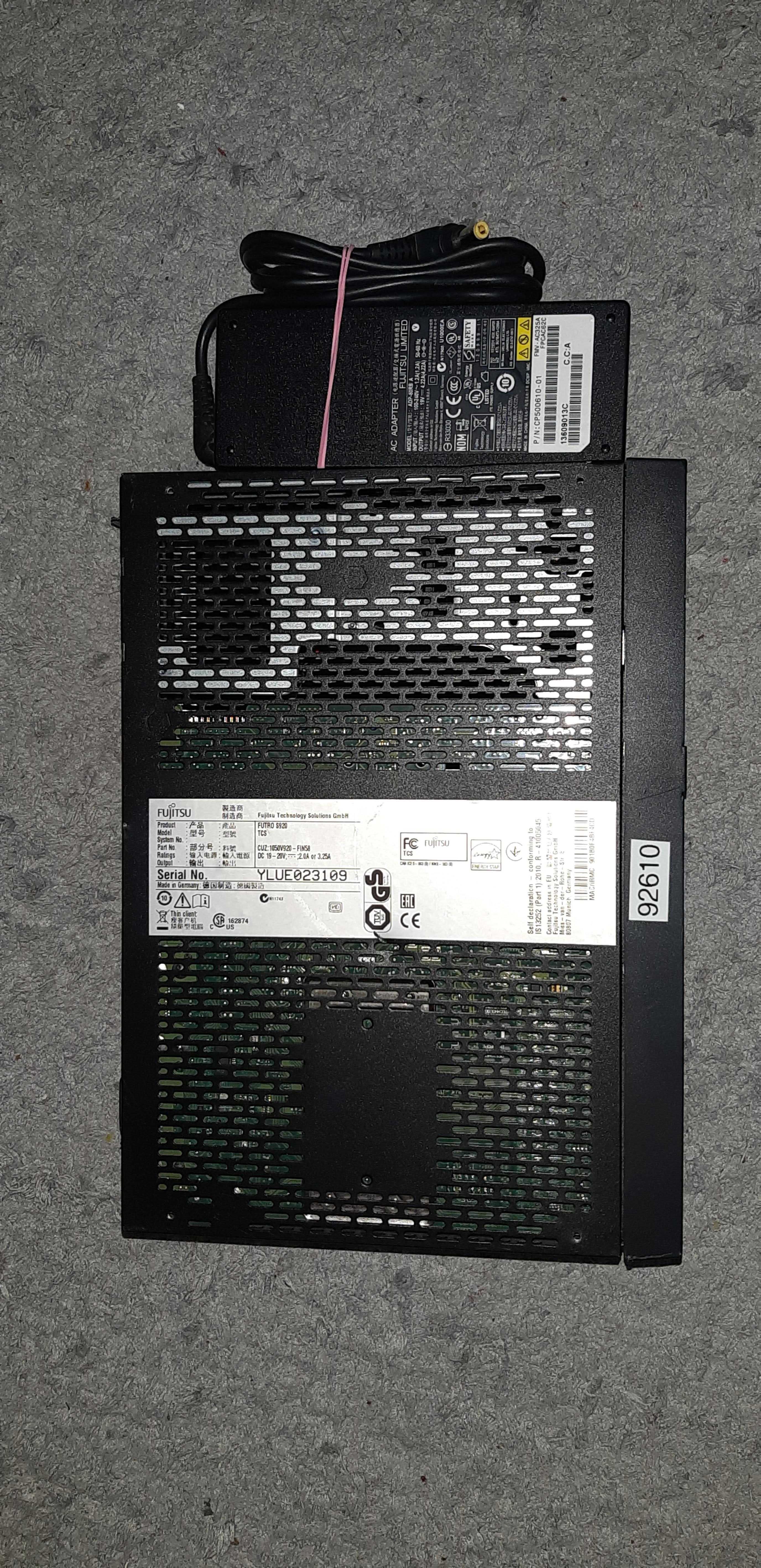 Fujitsu Futro S920 USFF AMD GX-415GA 4 по 1.5 GHz DDR3 Radeon HD 8330