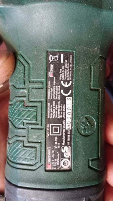 parkside pws 115 болгарка ушм на запчастини