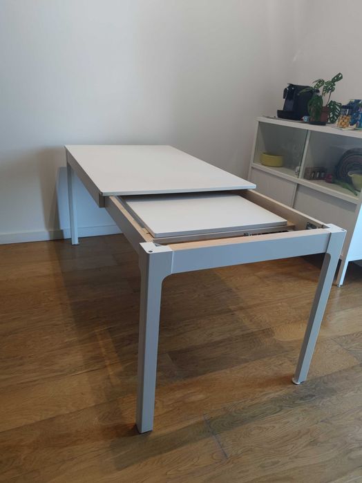 Mesa branca extensível IKEA