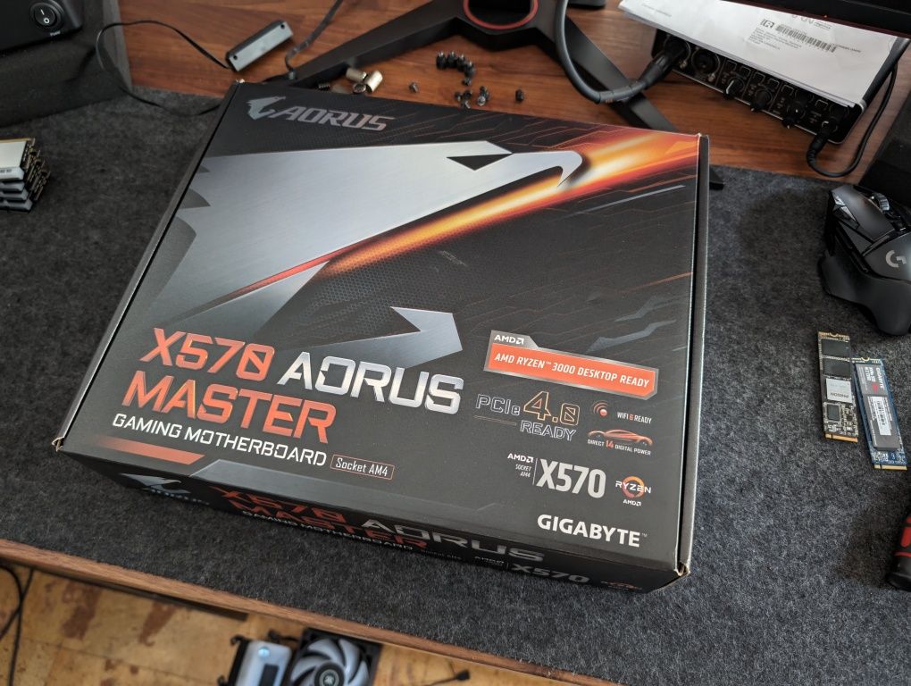 Gigabyte X570 Aorus Master