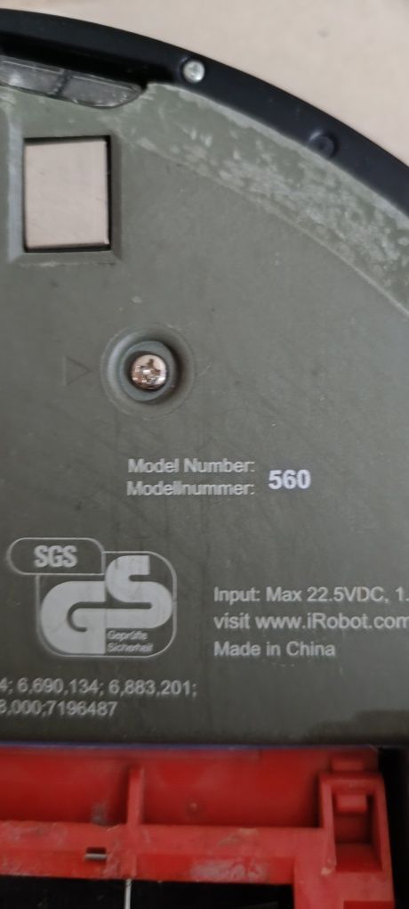 Irobot Romba 560