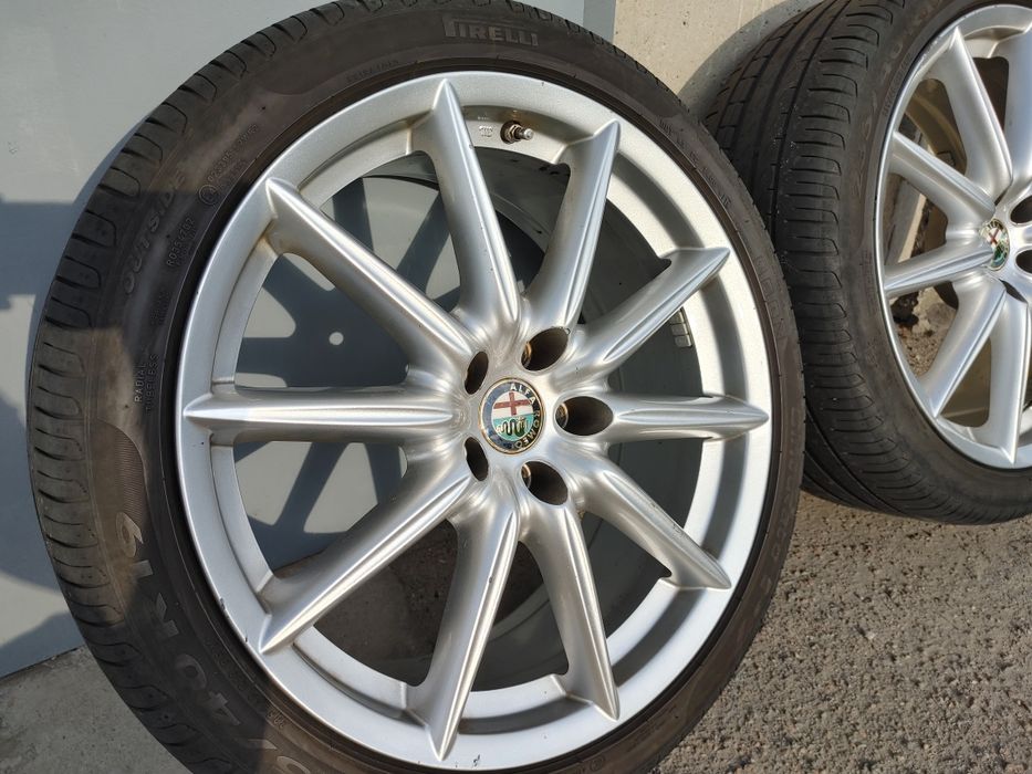 Диски  на Alfa Romeo 159.5*110 r19 з гумою. Гума в подарунок 235/40r19