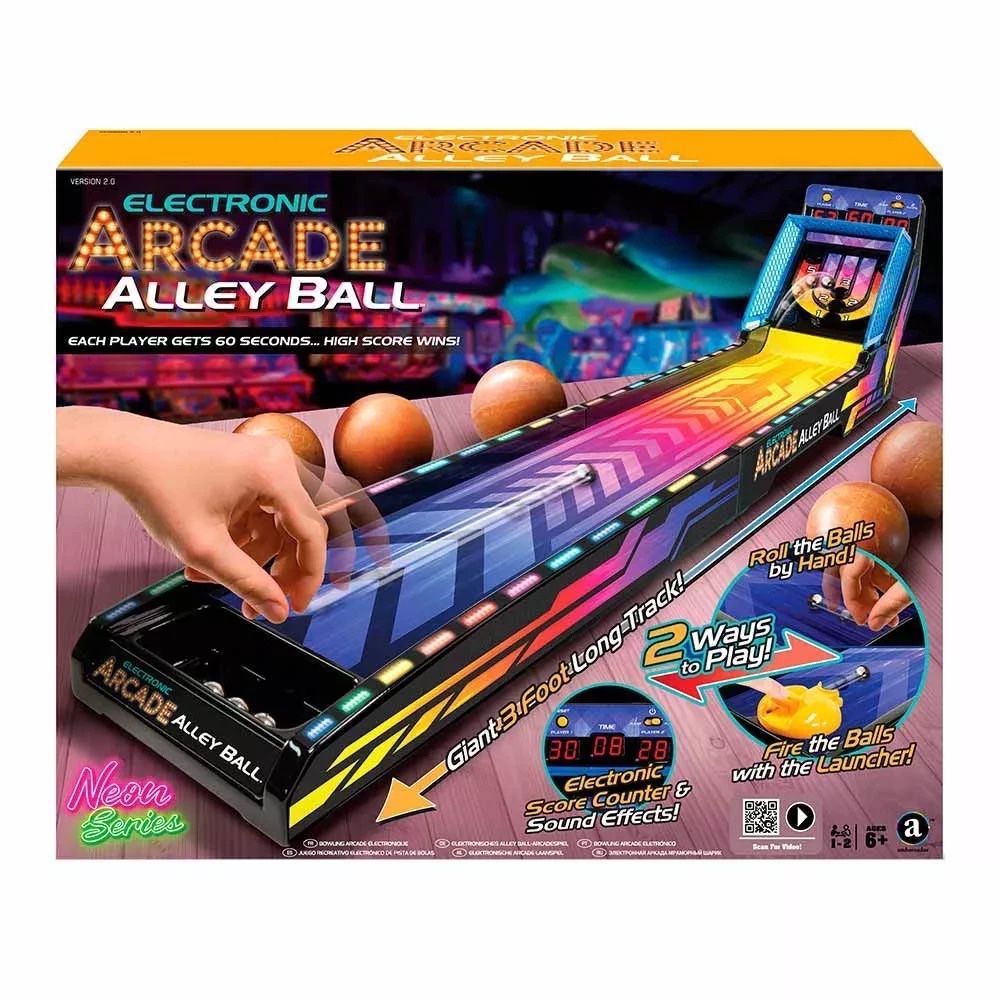 Электронная игра Alley ball с неоновой подсветкой
