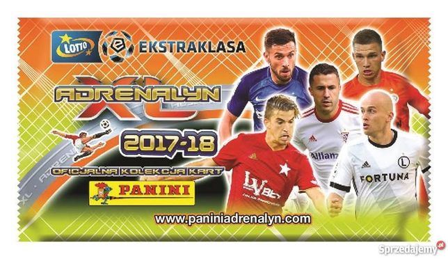 Karty Panini Ekstraklasa Adrenalyn XL 2017/2018