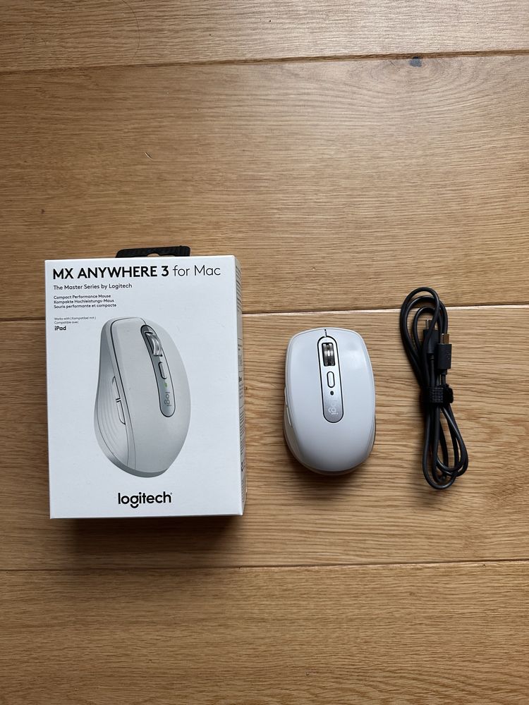 Myszka Logitech MX Anywhere 3 for Mac - Jasnoszary