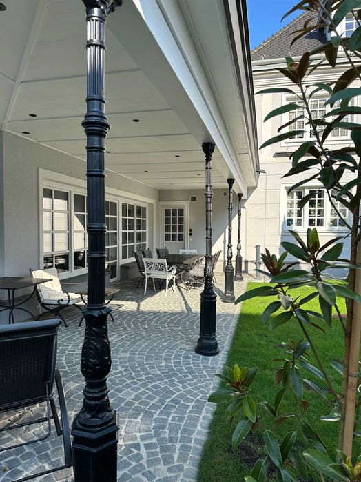 altana weranda żeliwna pergola  słup H-2680mm gusseisen hit