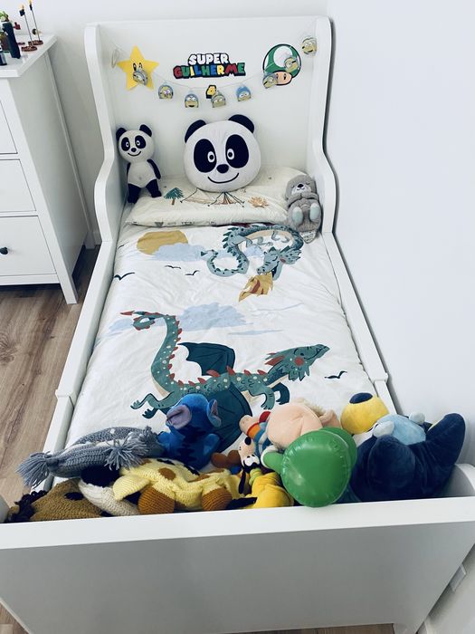 Cama e colchão criança evolutiva IKEA