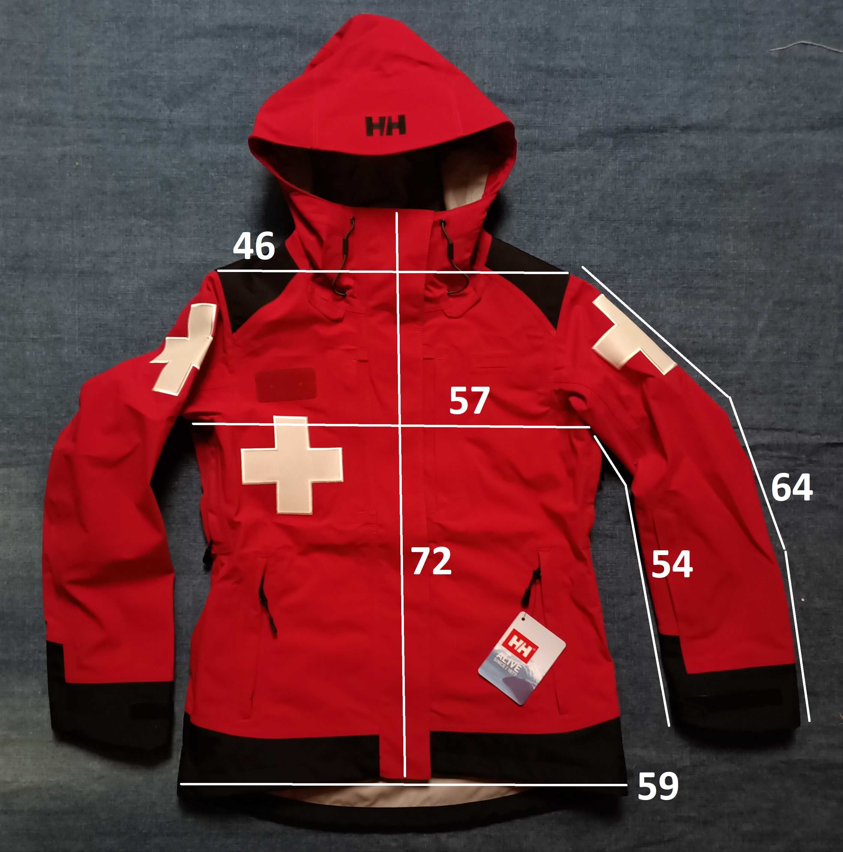 Kurtka wodoodporna Helly Hansen W'S Patrol Jacket Red rozmiar L - new