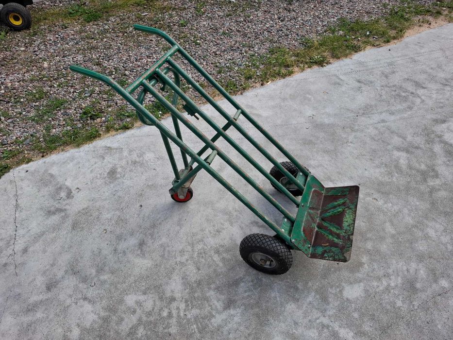 Wózek transportowy Składany z podporą - masywny