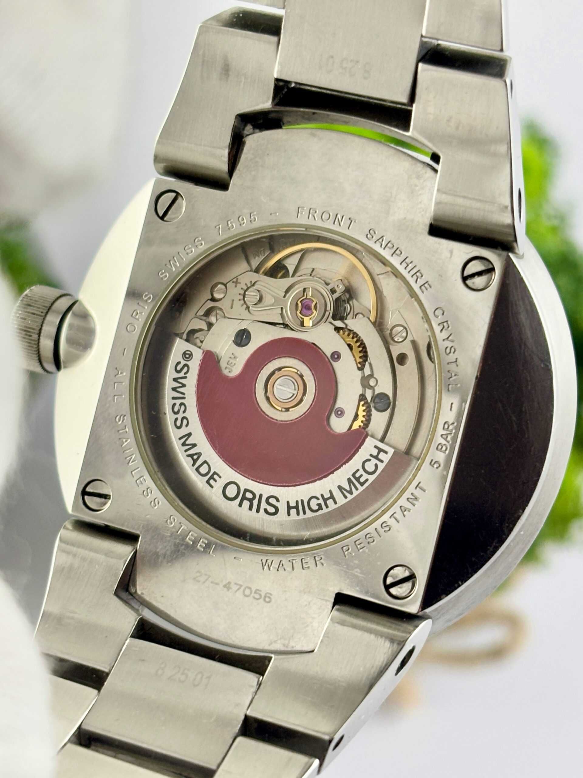 ORIS 7595 Williams F1 Team Day Date Automatic
