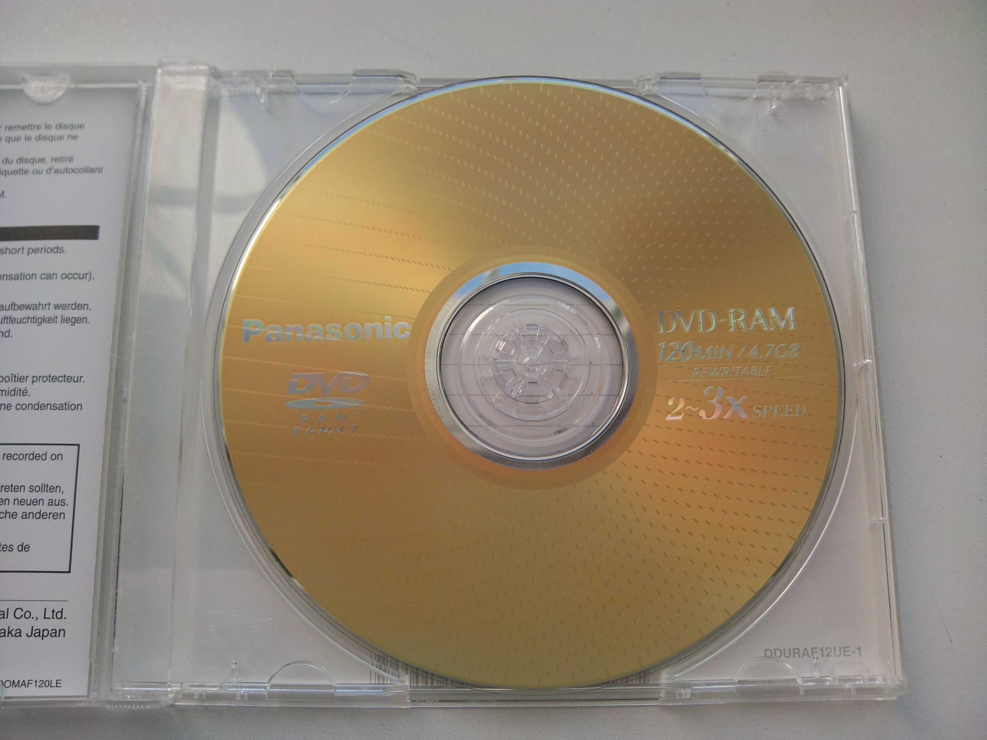 Диск Panasonic  DVD-RAM