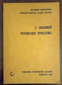 Z zagadnień psychologii społecznej