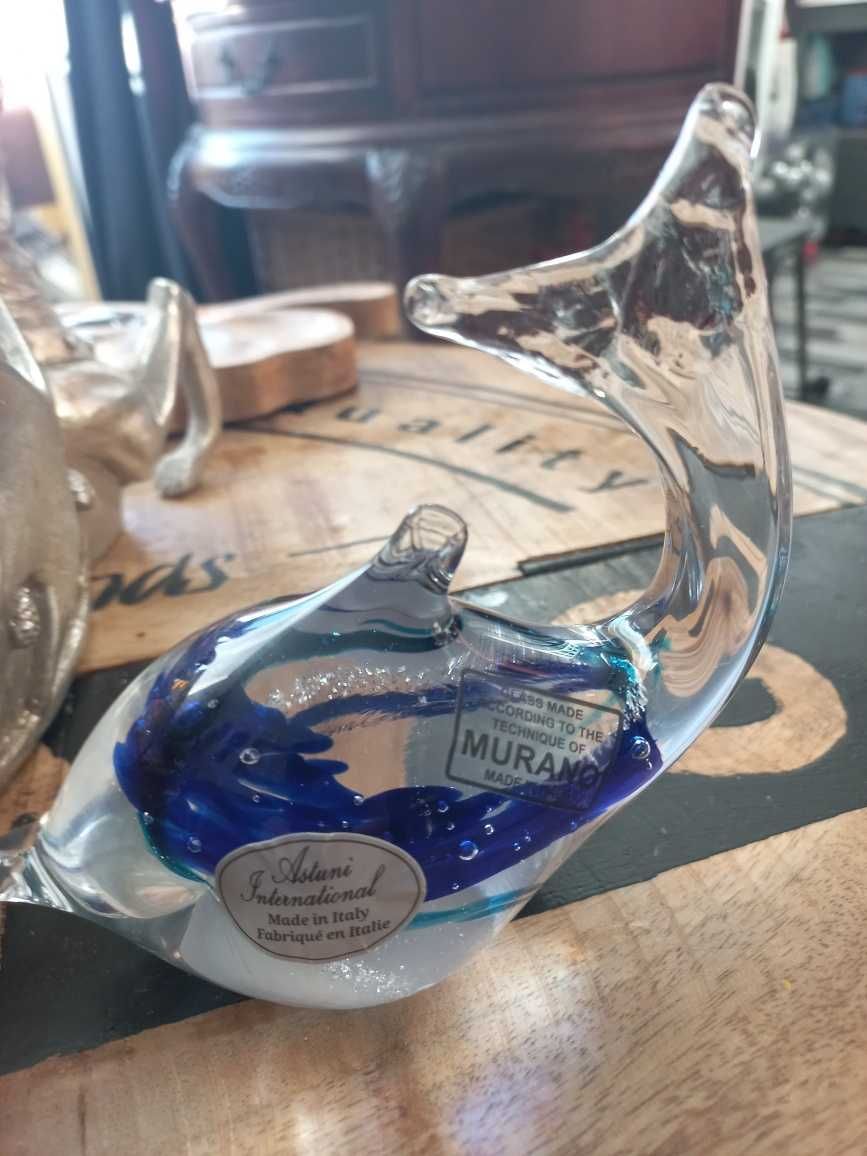 Szklany delfin MURANO