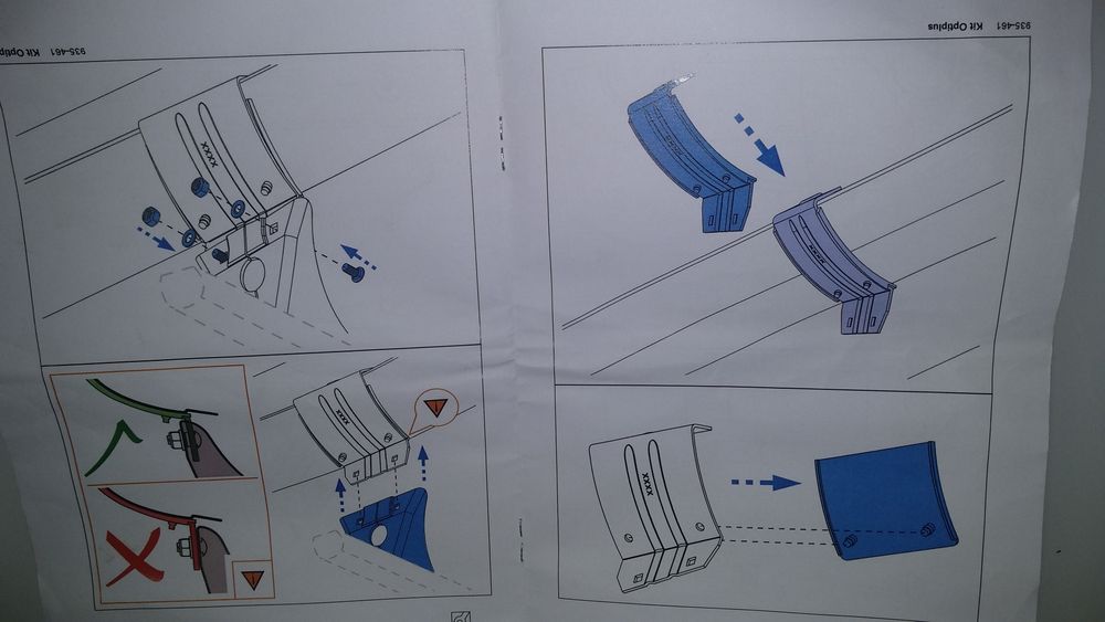 Автобагажник Ford. Кріплення автобагажника CRUZ (лапи)