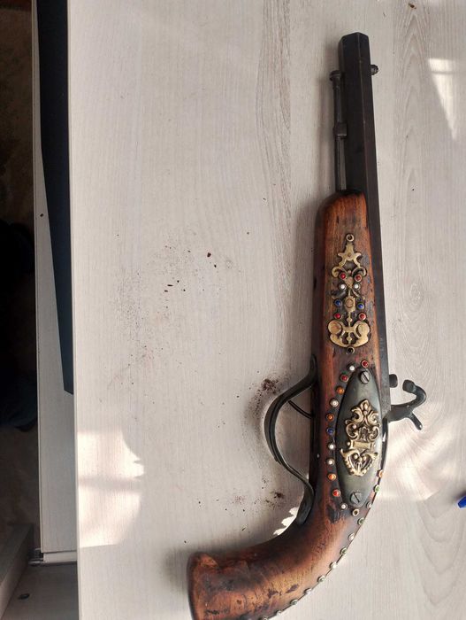 Pistolet kapiszonowy czarno prochowy kolekcjonerski