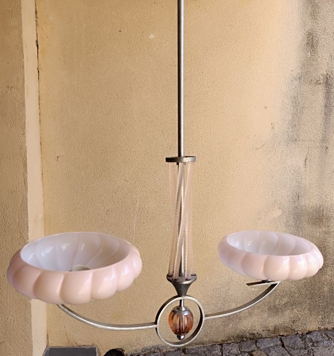Candeeiro antigo estilo arte deco