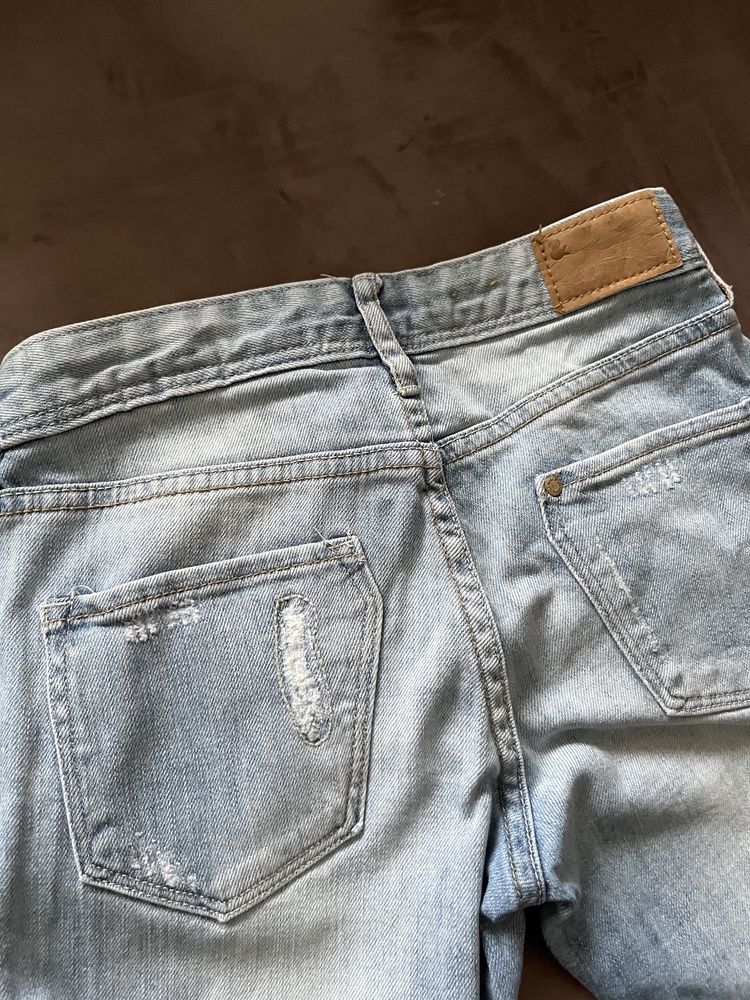 Spodnie dżinsowe jeansowe dla dziewczynki 134cm 8-9 lat H&M