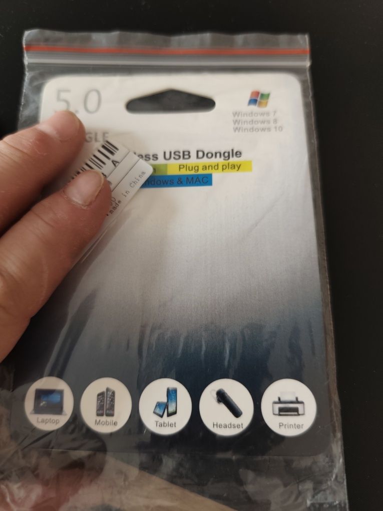 Adapter mini USB Bluetooth - nowy