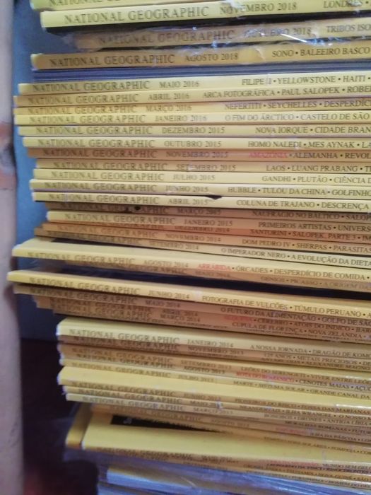 Revistas National Geográfica 2011 / 2019