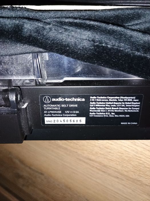 Gramofon audio-technica AT lp60x USB