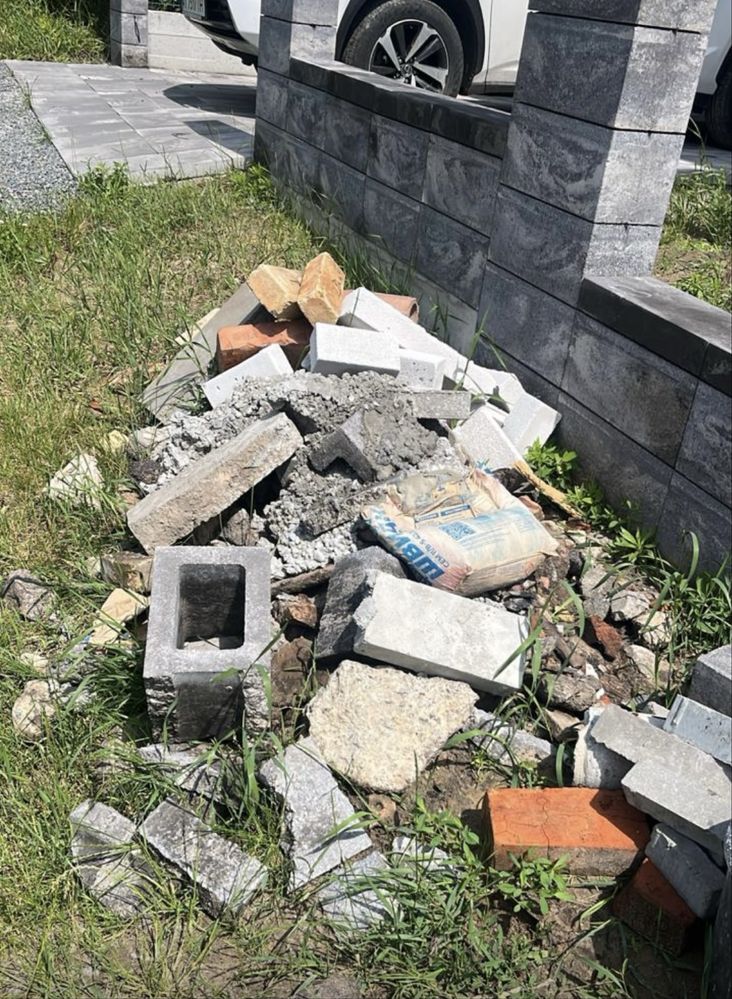Вивіз побутового будівельного сміття гілок трави Вишеньки Осокорки