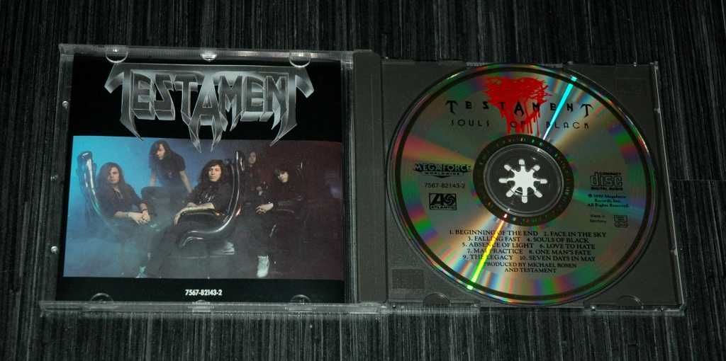 TESTAMENT - Souls Of Black. 1990 Megaforce/Atlantic. I wydanie.