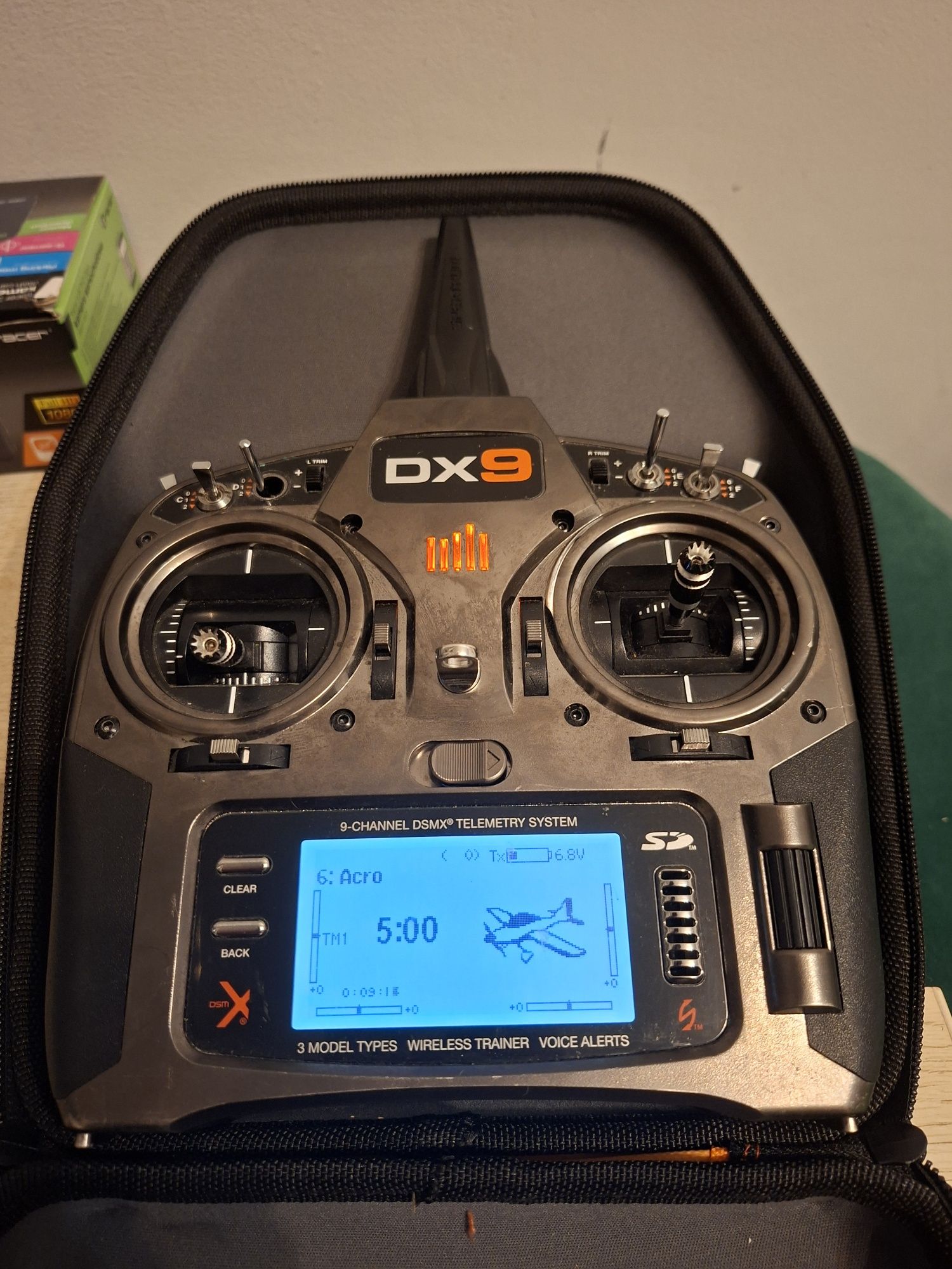 Aparatura Spektrum dx9 dsmx