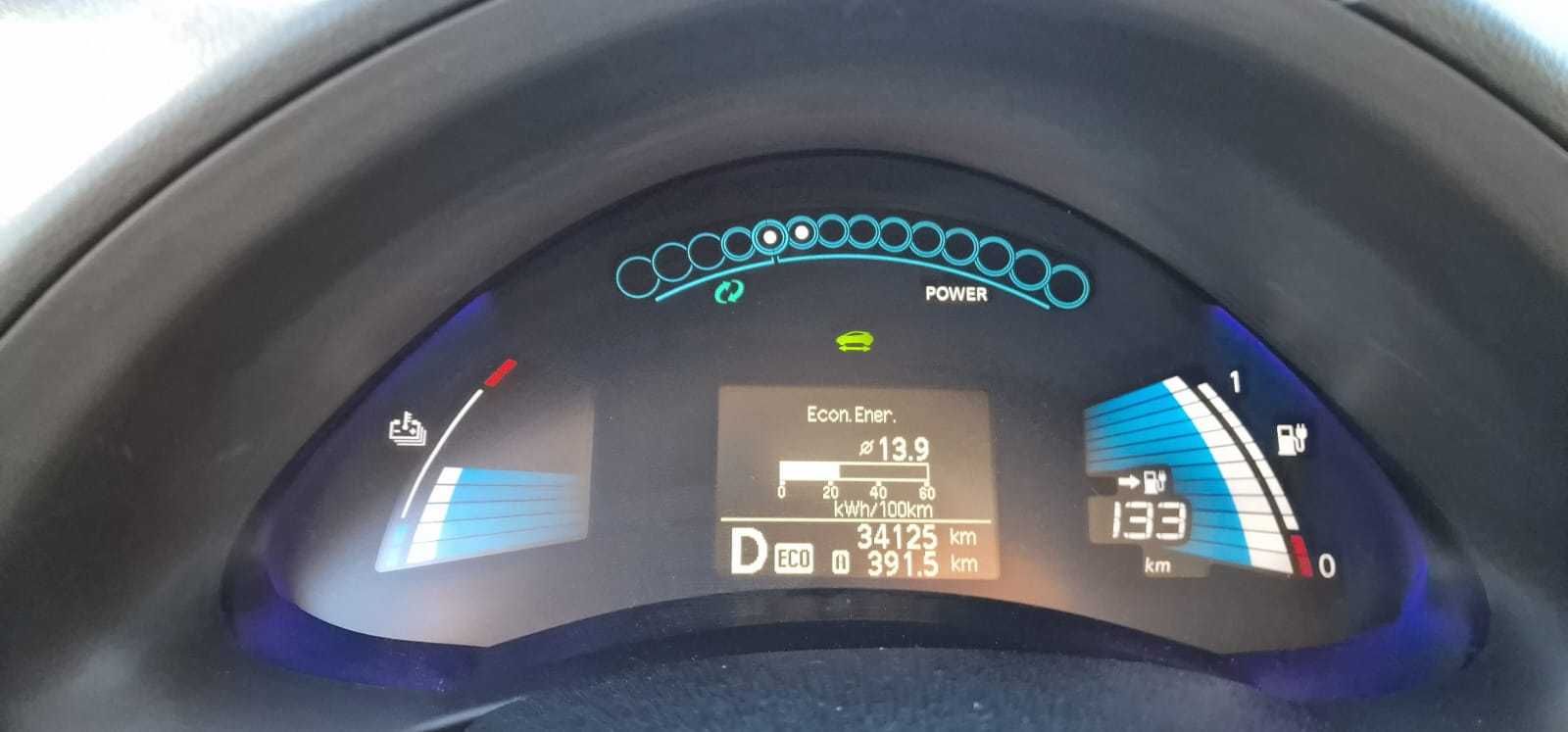 Nissan Leaf 24kw Elétrico 2016 34 Mil  Quilómetros