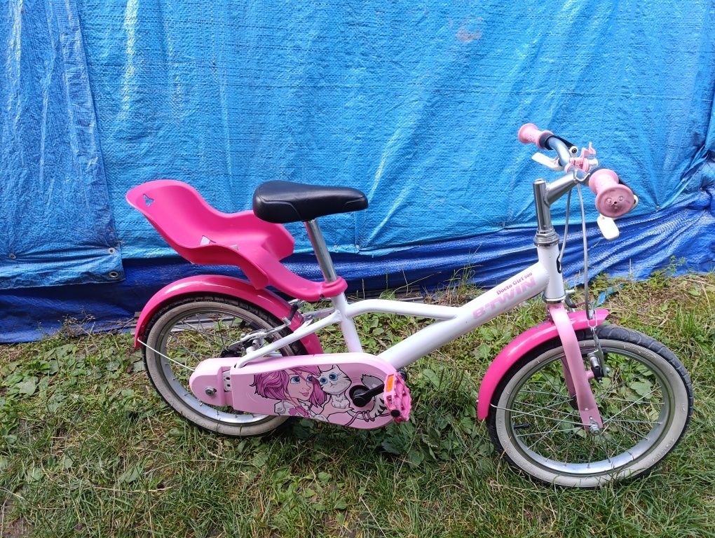 Rower dziewczęcy 16 cali BTWiN