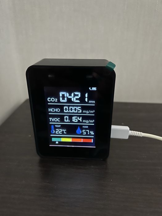 Багатофункціональний датчик(5 параметрів) якості та параметрів повітря