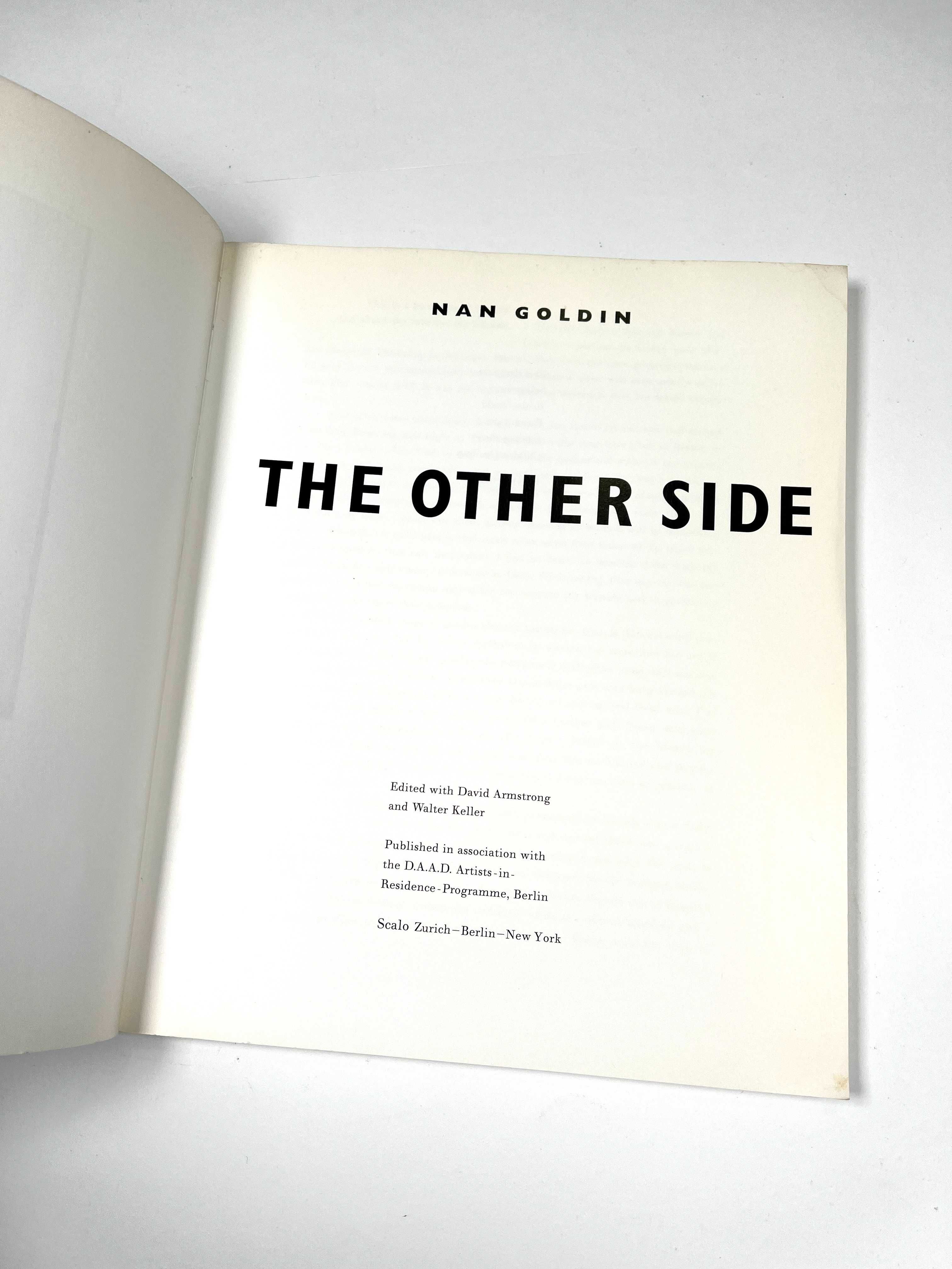 Nan Goldin The Other Side Scalo 2000 Fotografia