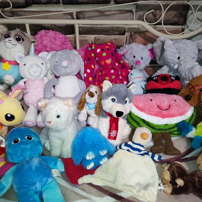 М'які колекційні іграшки Trudi, Jellycat, IKEA, mappet,